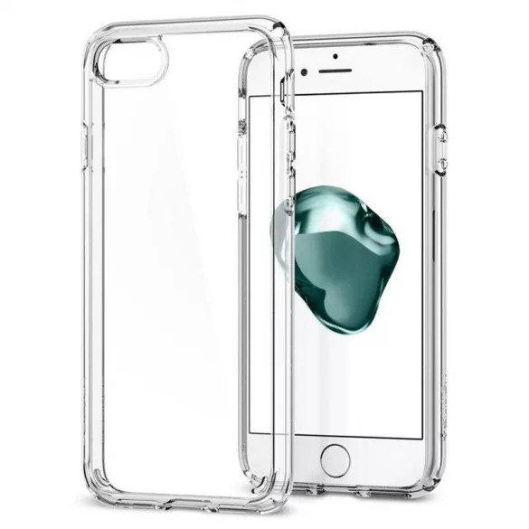 Spigen Ultra Hybrid Crystal iPhone 7/8/SE (2020) hátlap, tok, átlátszó