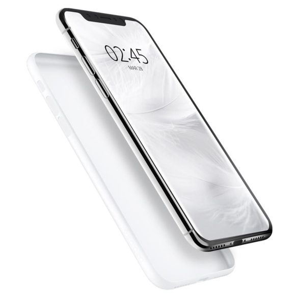 Spigen AirSkin Ultra Thin iPhone X/Xs hátlap, tok, átlátszó