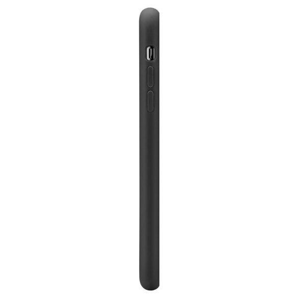 Spigen Silicone Fit iPhone X/Xs hátlap, tok, fekete