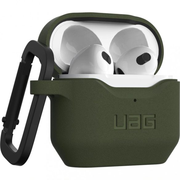 UAG Standard Issue Silicone Case Armor Apple Airpods 3 tok, sötétzöld