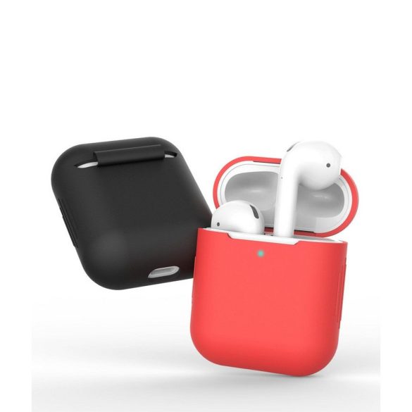 Tech-Protect Icon Apple Airpods szilikon tok, rózsaszín