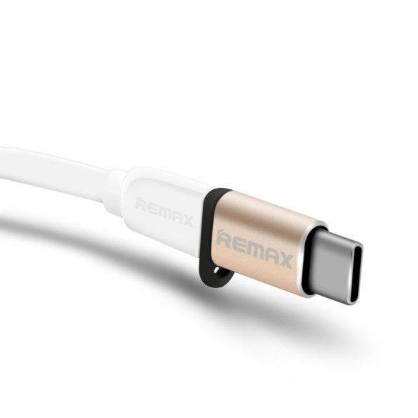 Remax Micro USB - Type-C átalakító adapter, arany