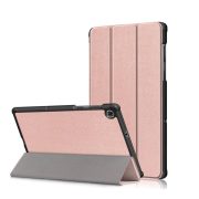   Tech-Protect Smartcase Lenovo Tab M10 Plus 10.3" (2020) TB-X606 oldalra nyíló okos tok, rozé-arany