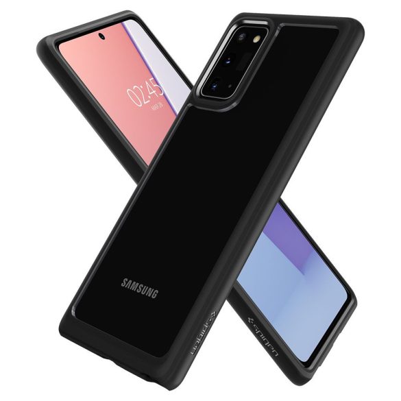 Spigen Ultra Hybrid Samsung Galaxy Note 20 hátlap, tok, matt fekete