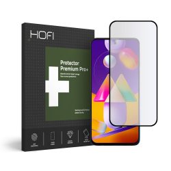   Hofi Ultraflex Glass Samsung Galaxy M31 kijelzővédő edzett üvegfólia (tempered glass) 7H keménységű, fekete