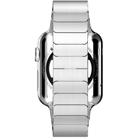 Tech-Protect Linkband Apple Watch fém 42-44mm óraszíj, ezüst