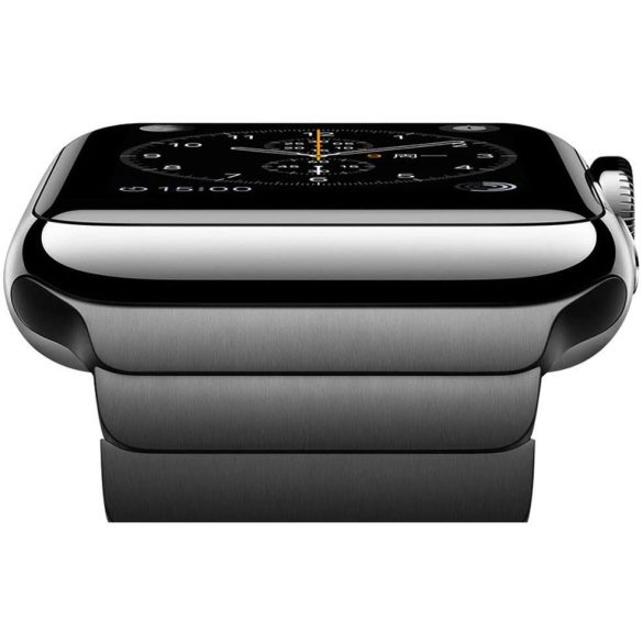 Tech-Protect Linkband Apple Watch fém 42-44mm óraszíj, fekete