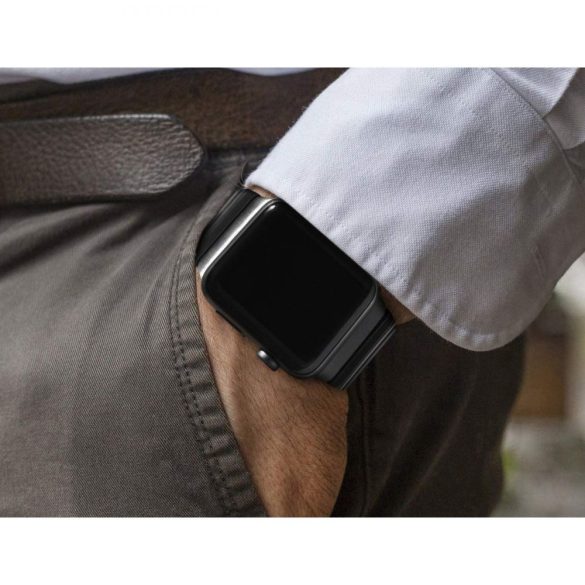 Tech-Protect Linkband Apple Watch fém 42-44mm óraszíj, fekete