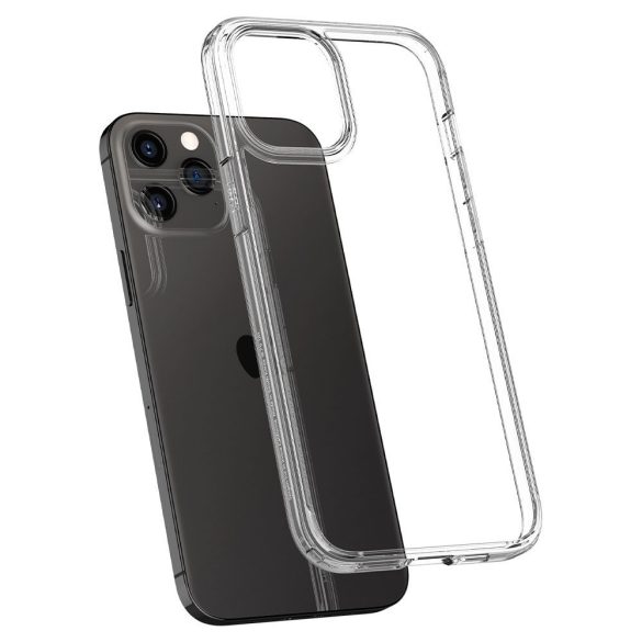 Spigen Ultra Hybrid Crystal iPhone 12 Pro Max hátlap, tok, átlátszó