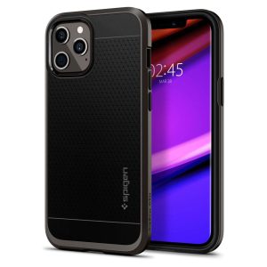 Spigen Neo Hybrid iPhone 12 Pro Max hátlap, tok, szürke