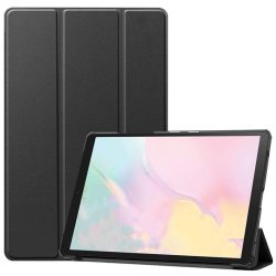   Tech-Protect Smartcase Samsung Galaxy Tab A7 10.4 (2020) T500/T505 oldalra nyíló okos tok, fekete