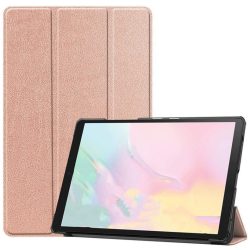   Tech-Protect Smartcase Samsung Galaxy Tab A7 10.4 (2020) T500/T505 oldalra nyíló okos tok, rozé arany