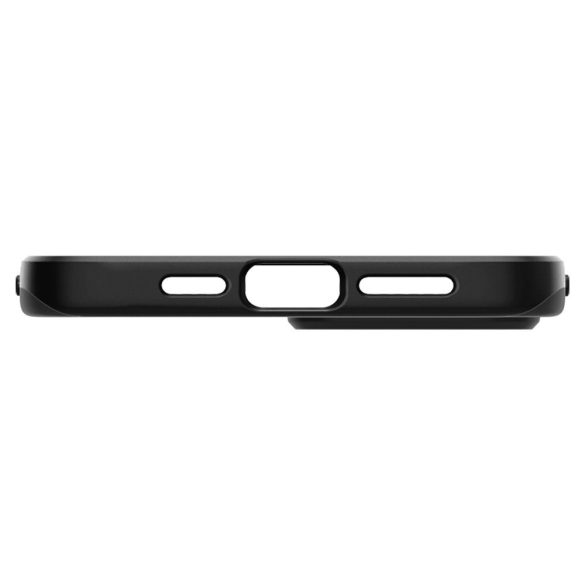 Spigen Thin Fit iPhone 12 Pro Max hátlap, tok, fekete