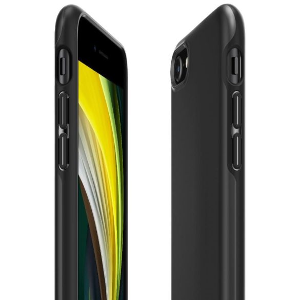 Spigen Thin Fit Pro iPhone 7/8/SE (2020) hátlap, tok, fekete