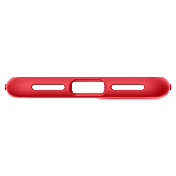 Spigen Thin Fit Pro iPhone 7/8/SE (2020) hátlap, tok, piros