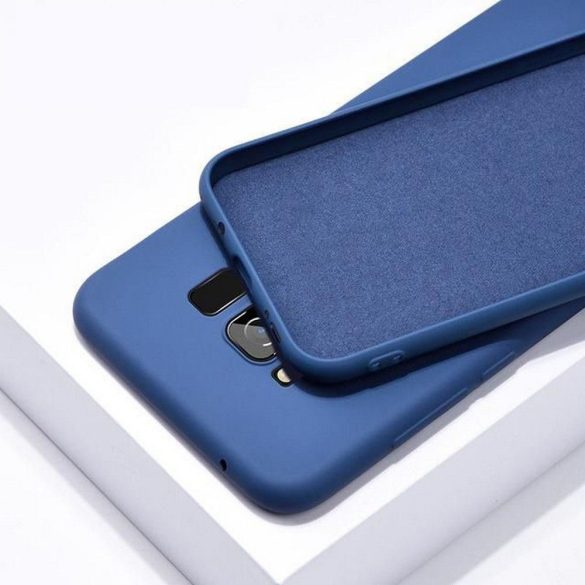 Tech-Protect Icon Samsung Galaxy A12 szilikon hátlap, tok, rózsaszín