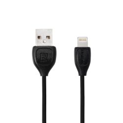   Remax RC-050i Lesu USB Lightning adat- és töltő kábel, 1 m, fekete