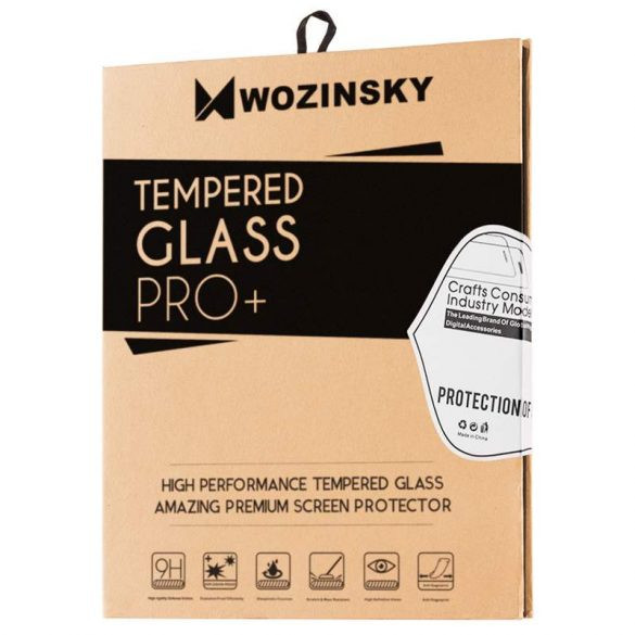 Wozinsky iPad mini 4 kijelzővédő edzett üvegfólia (tempered glass) 9H keménységű, átlátszó