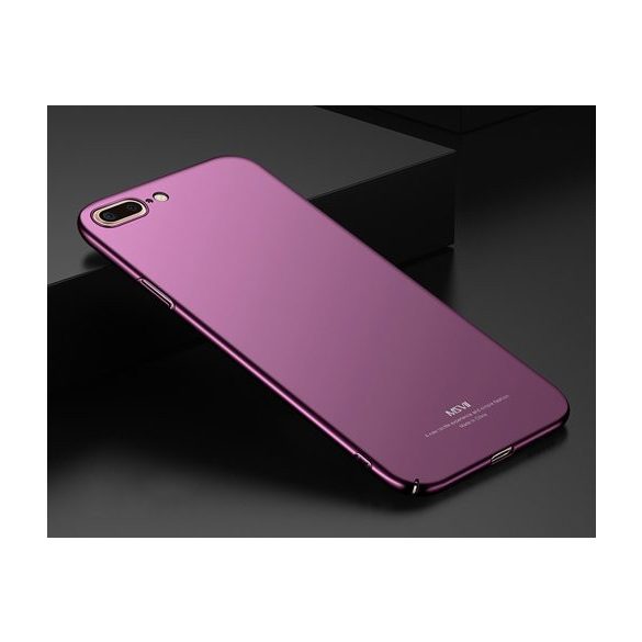 MSVII iPhone 8 Plus Simple Ultra-Thin hátlap, tok, lila