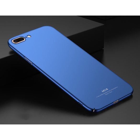 MSVII iPhone 8 Plus Simple Ultra-Thin hátlap, tok, kék