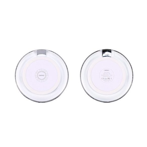 Remax Saway RP-W1 Wireless charger, vezeték nélküli Qi töltő, fehér