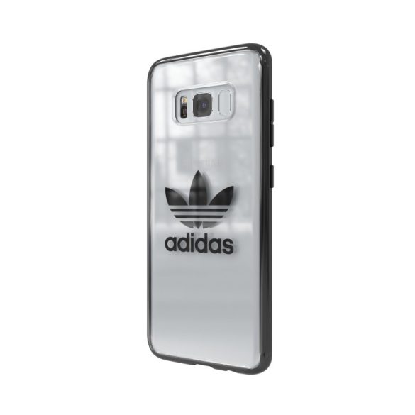 Adidas Originals Clear Samsung Galaxy S8 TPU hátlap, tok, átlátszó-grafitszürke
