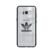   Adidas Originals Clear Samsung Galaxy S8 Plus TPU hátlap, tok, átlátszó-grafitszürke