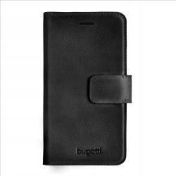   Bugatti iAcc Booklet Case Zürich Samsung Galaxy S8 Plus oldalra nyíló bőr tok, fekete