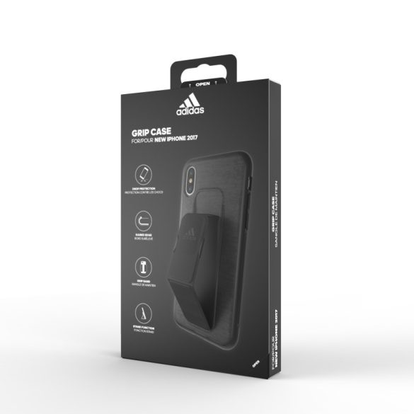 Adidas Performance Grip Case iPhone X/Xs hátlap, tok, fekete