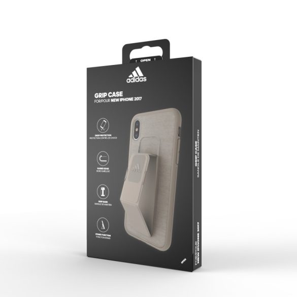 Adidas Performance SP Grip Case iPhone X/Xs hátlap, tok, bézs