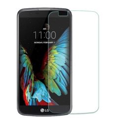   Log-on LG K10 (K430) edzett üvegfólia (tempered glass) 9H keménységű (nem teljes kijelzős 2D sík üvegfólia), átlátszó