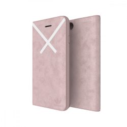   Adidas Originals XBYO Booklet iPhone 6/7/8 oldalra nyíló tok, rózsaszín