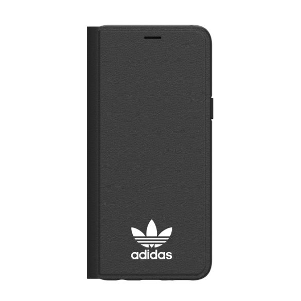 Adidas Originals New Basics Booklet Samsung Galaxy S9 oldalra nyíló tok, fekete-fehér