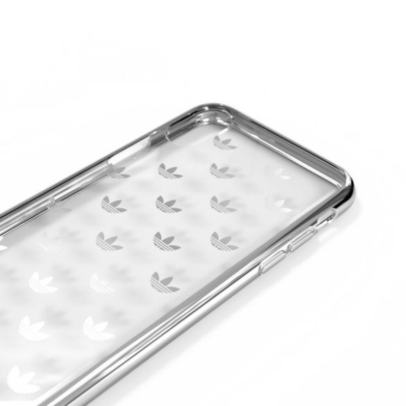 Adidas Originals Clear Snap Case iPhone X/Xs hátlap, tok, mintás, átlátszó