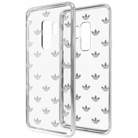 Adidas Originals Treofil Clear Case Samsung Galaxy S9 Plus hátlap, tok, átlátszó