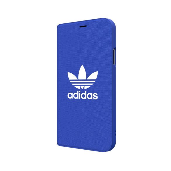 Adidas Original Adicolor Booklet iPhone X/Xs oldalra nyíló tok, kék