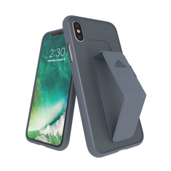 Adidas Performance SP Grip Case iPhone X/Xs hátlap, tok, sötétszürke