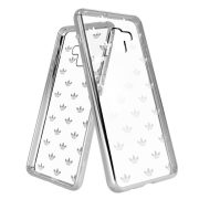   Adidas Original Clear Case Samsung Galaxy A8 Plus (2018) hátlap, tok, átlátszó-mintás