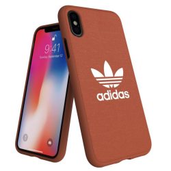 Adidas Original Adicolor iPhone X/Xs hátlap, tok, barna