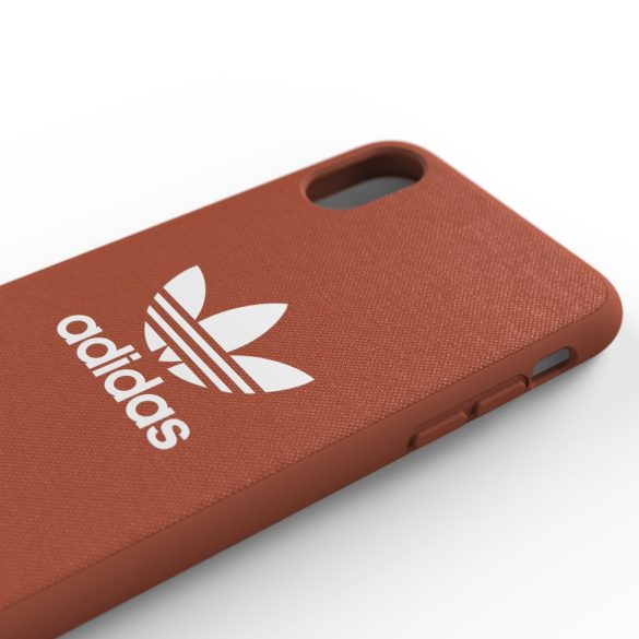 Adidas Original Adicolor iPhone X/Xs hátlap, tok, barna