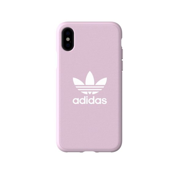 Adidas Original Adicolor iPhone X/Xs hátlap, tok, világosrózsaszín