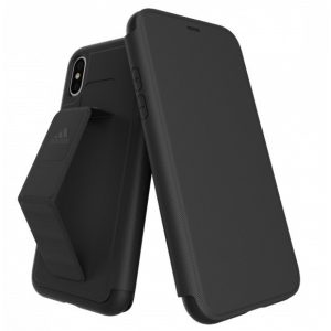 Adidas Folio Grip Case iPhone 6/7/8 oldalra nyíló tok, fekete