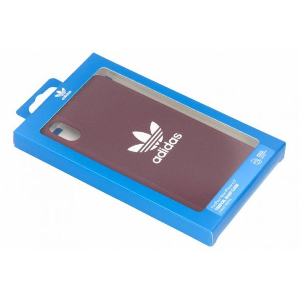 Adidas Originals Moulded Case iPhone Xs Max hátlap, tok, bordó