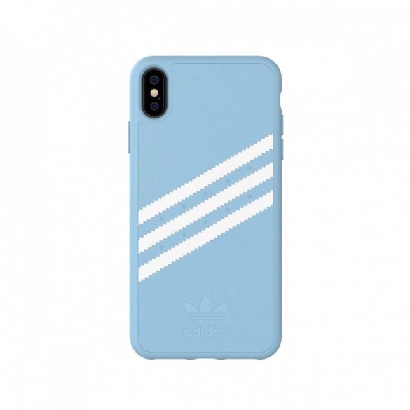 Adidas Original Gazelle iPhone Xs Max hátlap, tok, világoskék