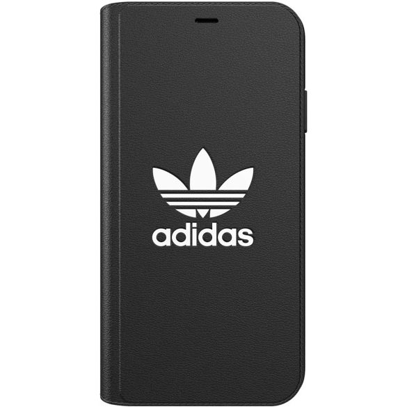 Adidas Original Booklet Adicolor iPhone X/Xs, oldalra nyíló tok, fekete