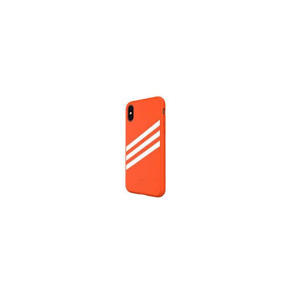 Adidas Original Moulded Case Suede iPhone X/Xs hátlap, tok narancssárga