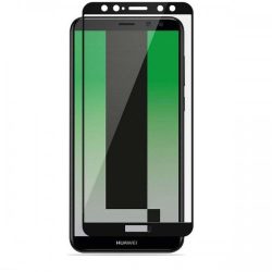   Huawei Mate 10 Lite 5D Full Glue teljes kijelzős edzett üvegfólia, 9H keménységű, fekete