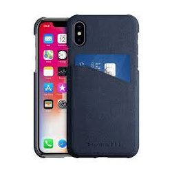 Bugatti Londra iPhone X/Xs hátlap, tok, sötétkék