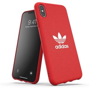 Adidas Original Adicolor iPhone X/Xs hátlap, tok, piros