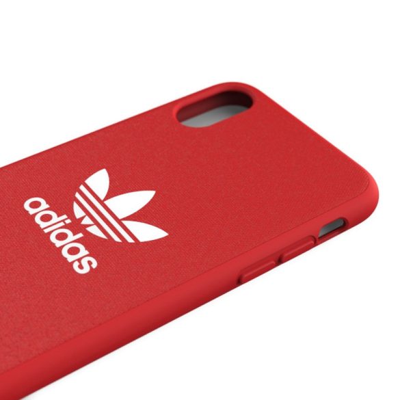Adidas Original Adicolor iPhone X/Xs hátlap, tok, piros